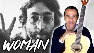 Woman - John Lennon - Easy Guitar Lesson