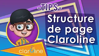 Premiers pas - Naviguer - Structure d'une page Claroline Connect