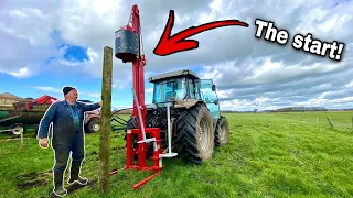 EXCITING NEW PROJECTS A HEAD... FARMER GETS A BRAND NEW TOY!!