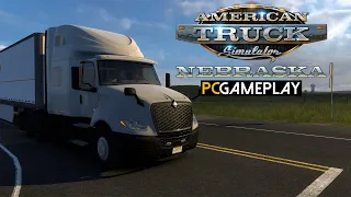 American Truck Simulator: Nebraska Gameplay (PC)