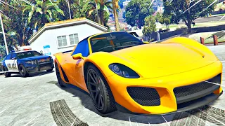 Trolling the Police with The Fastest Car in The World! GTA 5 Funny Moments (Pfister 811)