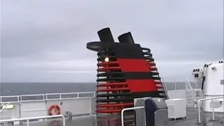 Isle of Man Steam Packet "Viking" - Rough seas - 2008