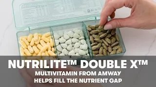Double X Multivitamin Helps Fill the Nutrient Gap | Amway