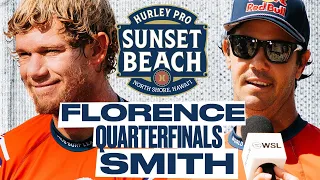 John John Florence vs Jordy Smith | Hurley Pro Sunset Beach 2024 - Quarterfinals