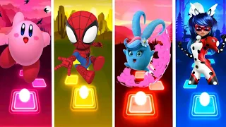 Kirby 🆚 Spider-Man 🆚 Sunny_Bunnies 🆚 Miraculous__Tales_of_Ladybug ❤️ Who is the best?