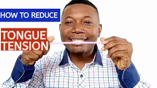 How to relieve  tongue tension|How to Relax Your Tongue for Singing |