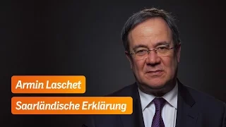 Saarländische Erklärung: Armin Laschet zur Inneren Sicherheit