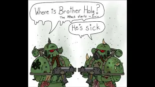 Plague Marine Gets Sick {40k}(Comic Dub)