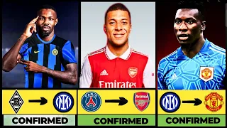 LATEST CONFIRMED TRANSFERS 💥SUMMER TRANSFER WINDOW 2023 Ft mbappe, Onana 🔥 #summertransfers2023