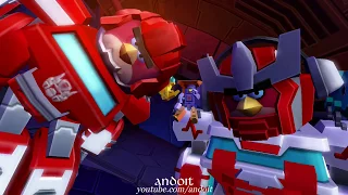 TERENCE AS IRONHIDE | Angry Birds Transformers