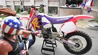 PRISTINE 1995 HONDA CR500R RESTORED TO NEW, WAS OWNED BY DR. DYNO BEN PROBST