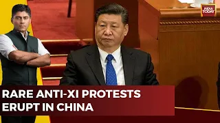 Rare Anti-Xi Protest In Beijing Days Before China's Communist Party Meet | WATCH