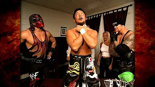 The Undertaker, Kane, Sara, William Regal & Tajiri Hilarious Backstage Segment 7/19/01