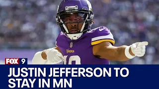 Vikings Now: Justin Jefferson signs mega deal to stay in Minnesota long-term