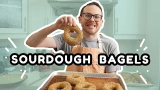 How to Make Sourdough Bagels | Sourdough Bagel Recipe