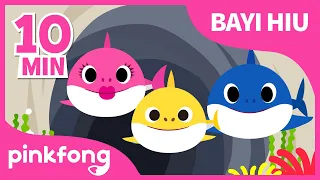 Kumpulan lagu bayi hiu dan lain-lain | Lagu Anak Bahasa Indonesia | Pinkfong dan Baby Shark