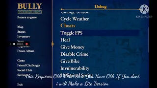 Bully (Apk+Obb) WIth Cheat Menu