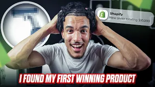 I found My First Winning DROPSHIPPING Product!