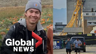 "It's unbelievable": Father of construction worker killed in Kelowna crane collapse in shock