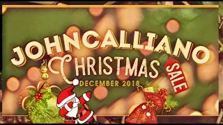 Фестиваль JohnCalliano Christmas Sale 2018 / обзор новинок