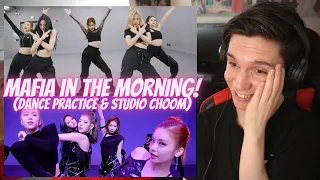 DANCER REACTS TO ITZY | "Mafia In The Morning" Dance Practice & Studio Choom Performance!