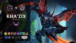 Kha'Zix Jungle vs Lillia - EUW Master Patch 12.23