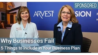 Why Businesses Fail - 5 Things to Include in Your Business Plan