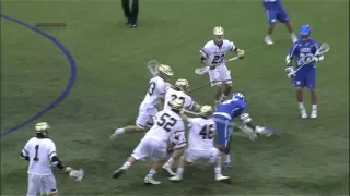 Lacrosse Defense 101 Matchup: Myles Jones vs. John Sexton, Hugh Crance and Notre Dame SSDM's