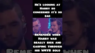 harry was sick but management forced him to perform so sad#harrystyles #liampayne #onedirection