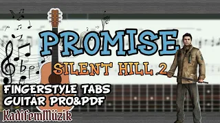 Silent Hill 2 OST-Promise Easy Fingerstyle Guitar Tutorial Tabs