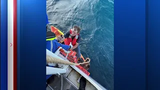 Cruise ship that departed from Galveston, TX rescues 2 men whose boat sank in Gulf of Mexico