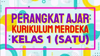 DOWNLOAD LENGKAP | Perangkat Ajar Kelas 1 Kurikulum Merdeka