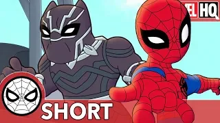 Knock Knock! Who's There? Spidey & Black Panther! | Marvel Super Hero Adventures - Now That’s Funny!