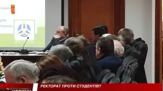 Ужгородські студенти виступили  на засіданні вченої ради УжНУ