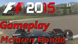 F1 2015 Gameplay Mclaren Honda at Austria 5 Lap Race