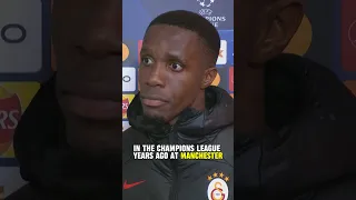 Wilfried Zaha finally fulfilling his dream 🤩💭 #zaha #wilfriedzaha #cpfc #mufc #galatasaray