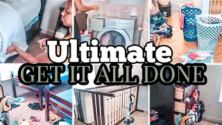 2020 GET IT ALL DONE CLEAN WITH ME | CLEANING AND LAUNDRY MOTIVATION  2020 NIGHT TIME LAUNDRY