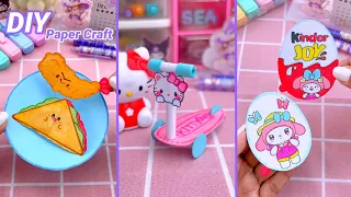 DIY Miniature Crafts Idea / Easy Craft Ideas / school hacks / paper craft / how to make / mini craft