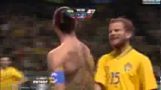 Zlatan Ibrahimovic Amazing Goal ( Sweden Vs England ) 4-2 HQ