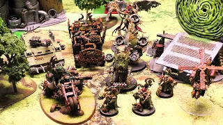 Warhammer 40k - Battlereport 590 - Orks vs. Death Guard (DE)