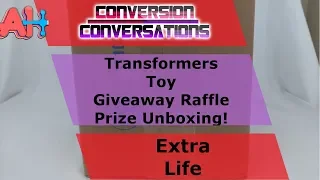 Conversion Conversations: Extra Life Transformers Toy Giveaway