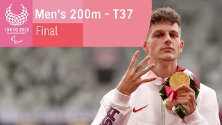 Men's 200m - T37 | Final | Athletics | Tokyo 2020 Paralympic Games