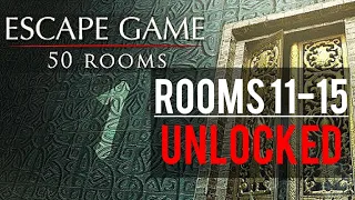 Escape Room: 50 Rooms 1 [BusColdApp] | Rooms 11-15 Unlock Walkthrough