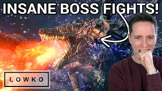 Dark Souls 3: FULL DLC PLAYTHROUGH - Ridiculous Boss Fights! (Ashes of Ariandel & The Ringed City!)