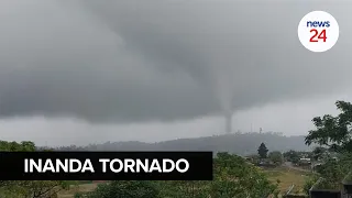 WATCH | Tornado rips through Inanda near Durban, leaving trail of destruction