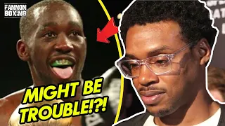 UH-OH! ERROL SPENCE JR. ADMITS HE MIGHT HAVE TROUBLE WITH CRAWFORD BECAUSE HE "CAN DO THIS!"