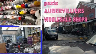 paris Aubervilliers wholesale shops