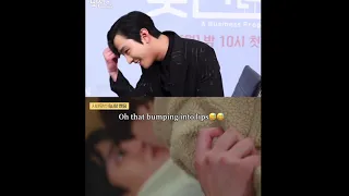 Ahn Hyo Seop reaction of the kiss 😭🥰| A Business Proposal