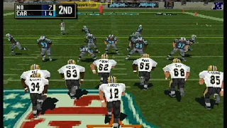 Madden NFL 2000 saints vs panthers