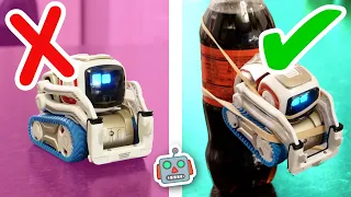 Cozmo tries RIDICULOUS life hacks from 5-Minute Crafts